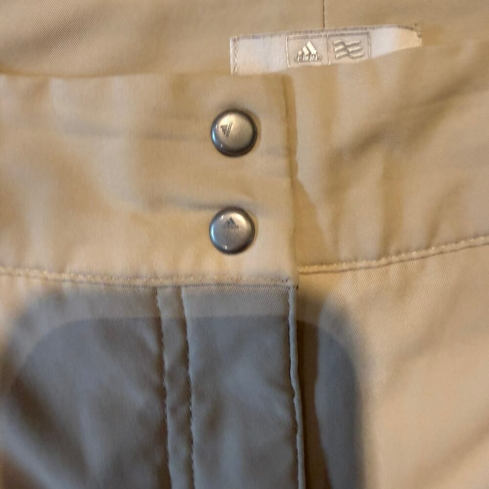 Adidas Climacool Skort Womens 8 Khaki Golf Tennis Skirt Lined Shorts - Picture 2 of 8